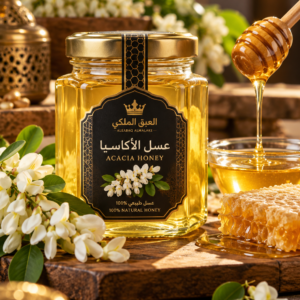عسل الاكاسيا من العبق الملكي